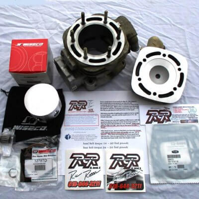 400 Polaris Top End Rebuild Kit with Bored Cylinder