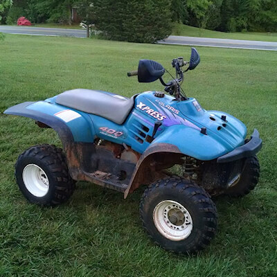 Search for products and services for Polaris Xpress 400 from Ritter Cycle Racing Inc. Pic courtesy of Adam Gray.